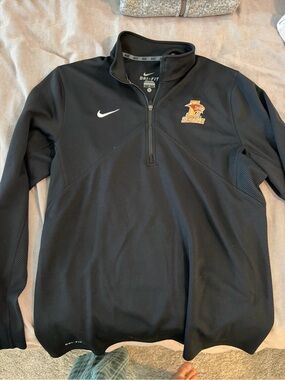 Lehigh University Nike Men’s Black Dri-FIT Quarter-Zip Pullover Jacket